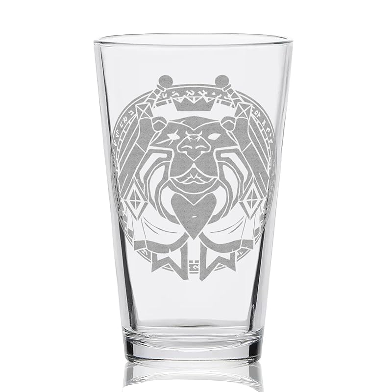 PALADIN WARCRAFT Engraved Pint Glass | Inspired by Warcraft | Great Gamer Gift Idea!
