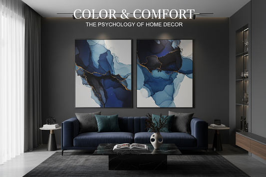 The Psychology of Color in Home Decor: How Wall Art Shapes Your Mood