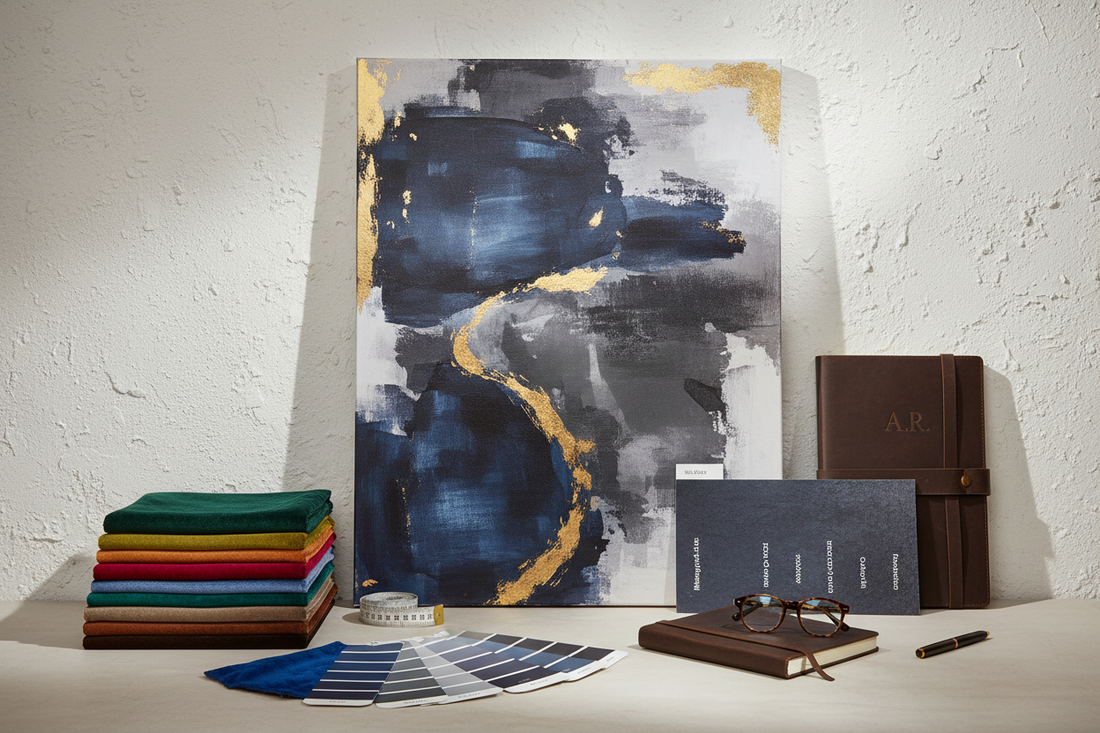 The Interior Designer's Sourcing Secrets: How Pros Select Wall Art for Client Projects