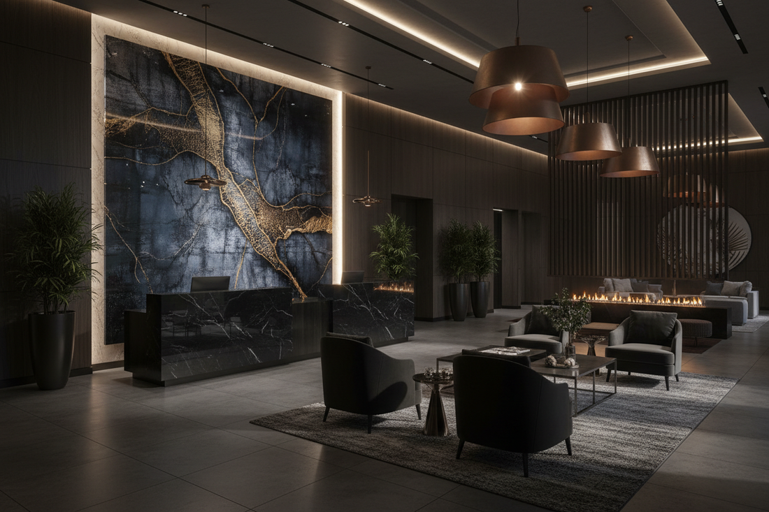 Wall Art for Luxury Commercial Spaces: Guide for Boutique Hotels, Spas, and Premium Offices