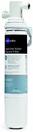 InSinkErator HOT250 Instant Hot and Cold Water Dispenser System & F-2000S Premium Under Sink Water Filtration System for Instant Hot and Cold Water Dispenser System