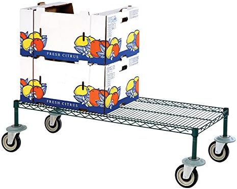 Omega Products Corporation 14" Deep x 60" Wide x 20" High Freezer Mobile Dunnage Rack