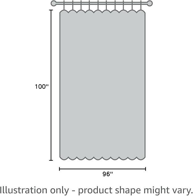 Easy-Going Blackout Door Curtains for Bedroom, Solid Thermal Insulated Grommet and Noise Reduction Window Drapes, Room Darkening Curtains for Living Room, 1 Panel (100x96 in, Gray)