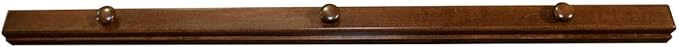 RRD Quilt Hanger for Wall for Display (54") Amish Made Wooden Quilt Rack Wall Mount - Rustic Tapestry Quilt Wall Hangers (Maple Wood, Coffee Stain, 54" Long)