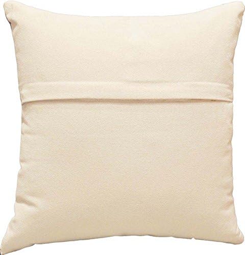 Kandinsky Contemporary Throw Pillow Cover - Cream | Modern Pillow Cases | Abstract Throw Pillows | Modern Boho Pillow | Abstract Chair Cushions | Hand Embroidered Cushion | Wool Size 18x18