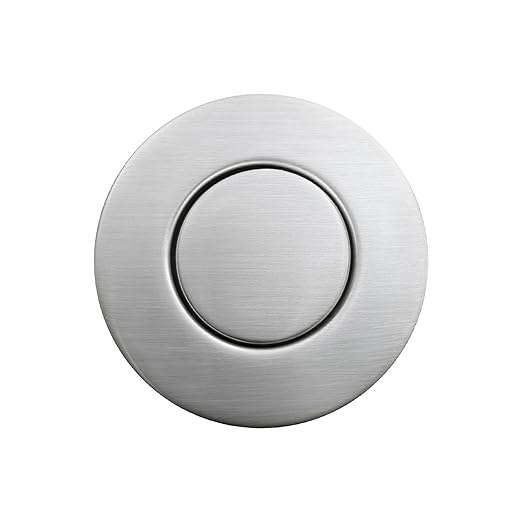 Garbage Disposal Air Switch Kit, UL Certified Professional Garbage Disposal Switch Button Power Module, Sink Top Waste Disposer On/Off Switch