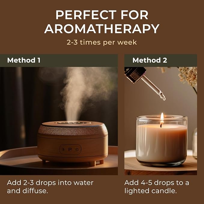 Gya Labs Lavender Essential Oil for Diffuser - 0.34 Fl Oz - 100% Pure Natural Lavender Oil for Skin, Hair, Massage, Aromatherapy & Candle Making Scent
