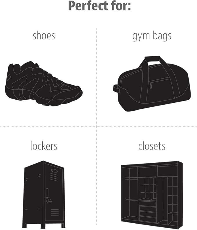 Sneaker Balls Odor-Fighting Shoe Fresheners, Eliminates Unpleasant Smells, Perfect For Sneakers, Gym Bags, Gear Bags, Drawers, Lockers, And More!, Basketball, 2 Pack