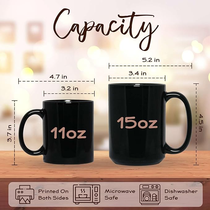 Personalized Choose Name Coffee Mug, Custom Hippo Ceramic Coffee Cup 11oz 15oz, Fantasy Animal Black Cup for Kids, Custom Whimsical Hippo with Wings Mug, Gifts for Holiday