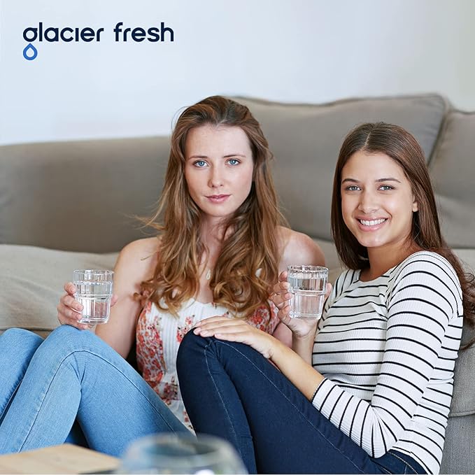GLACIER FRESH Replacement for BB9-2 Black Purification Water Filter, Compatible with Berkey® BB9-2 Black Filters and Berkey® Gravity Water Filter System, 3 Pack
