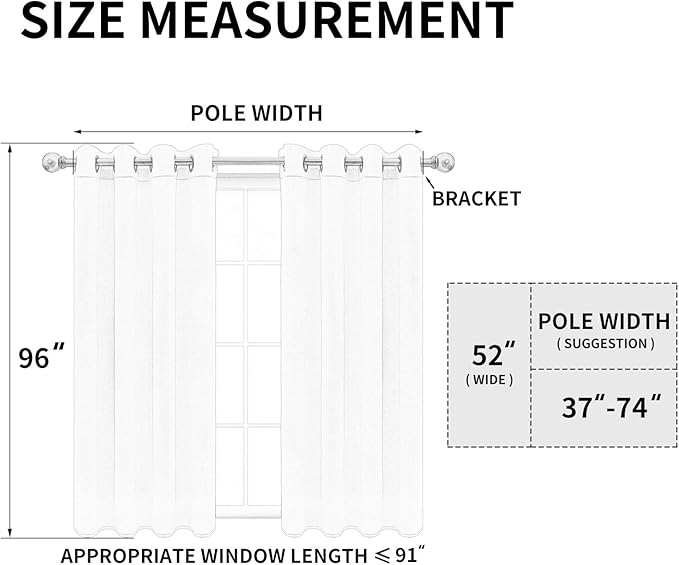 Easy-Going Blackout Curtains for Bedroom, Solid Thermal Insulated Grommet and Noise Reduction Window Drapes, Room Darkening Curtains for Living Room, 2 Panels (52x96 in,Gray)