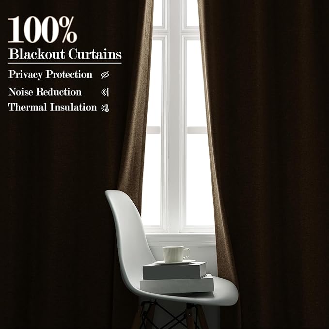 120" Wx108 L Linen Room Divider Drapes for Doorway/Glass Window/Sliding Door/Patio, Extra Wide Pinch Pleated Full Blackout Curtains for Girls Boys Teen Kids Room, 1 Panel, Sand Beige