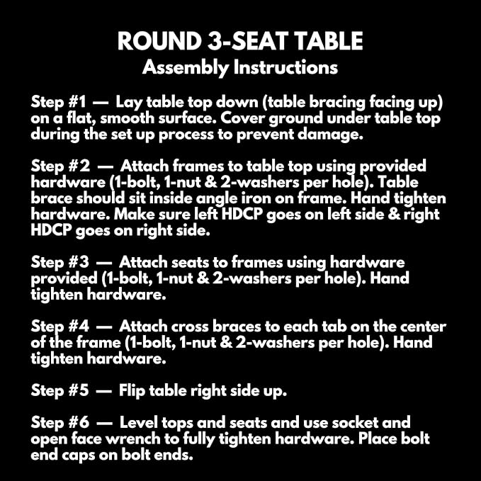 Heavy-Duty Portable Outdoor Picnic Table with Umbrella Hole, Punched Steel Patio Dining Furniture Made in America (46" Round Top, Textured Sandstone)