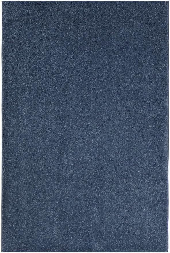 KOECKRITZ Soft and Colorful Kids Classroom Area Rugs (Passes Flammability Pill Test) Many Sizes and Bright Colors to Select from (6' x 9', Navy)