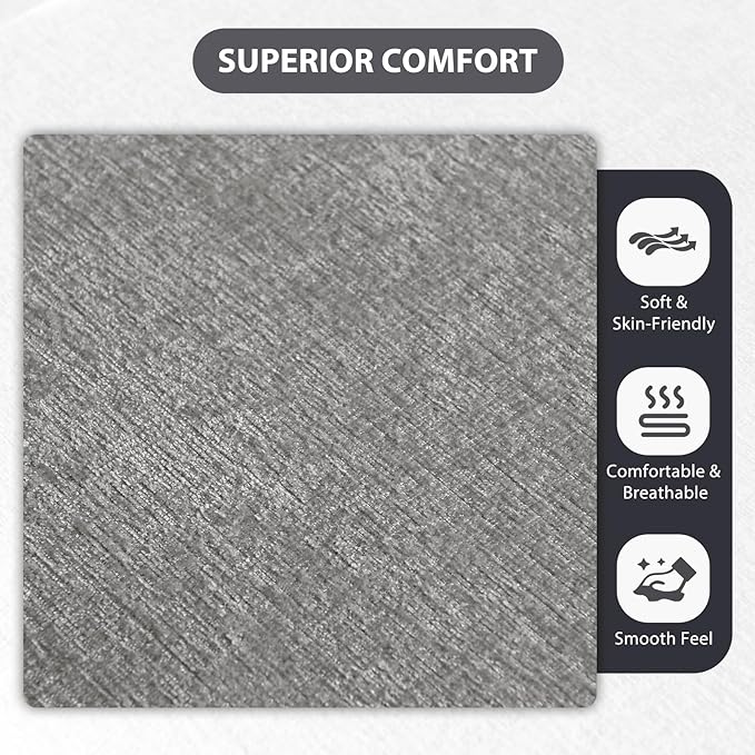 mestyl Modular Sectional Sofa Convertible U Shaped Sofa Couch Set with Storage for Living Room, Modern 4 Seater Modular Sectional Couch with 2 Movable Ottoman (Grey)