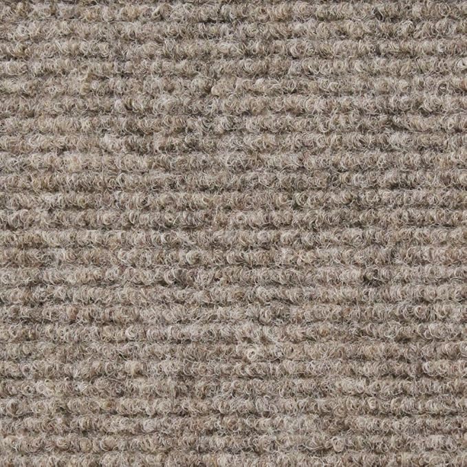House, Home and More Indoor Outdoor Carpet with Rubber Marine Backing - Brown - 6 Feet x 30 Feet - Durable, UV-Resistant - Adds Color and Comfort to Your Deck, Patio or Other Outdoor Rug Space.