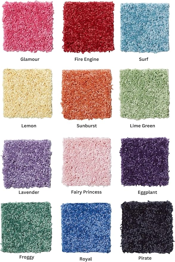 KOECKRITZ Soft and Colorful Kids Classroom Area Rugs (Passes Flammability Pill Test) Many Sizes and Bright Colors to Select from (10' x 14', Lime)