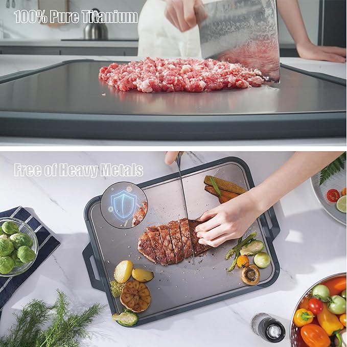 GUANCI Pure Titanium Cutting Board - Thumbnail 3