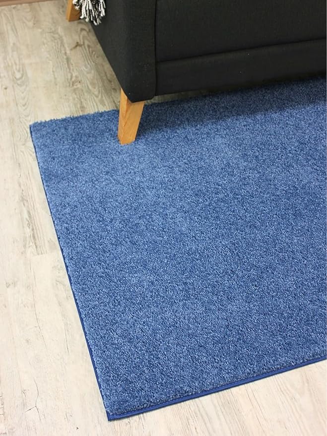KOECKRITZ Soft and Colorful Kids Classroom Area Rugs (Passes Flammability Pill Test) Many Sizes and Bright Colors to Select from (12' x 12', Royal)