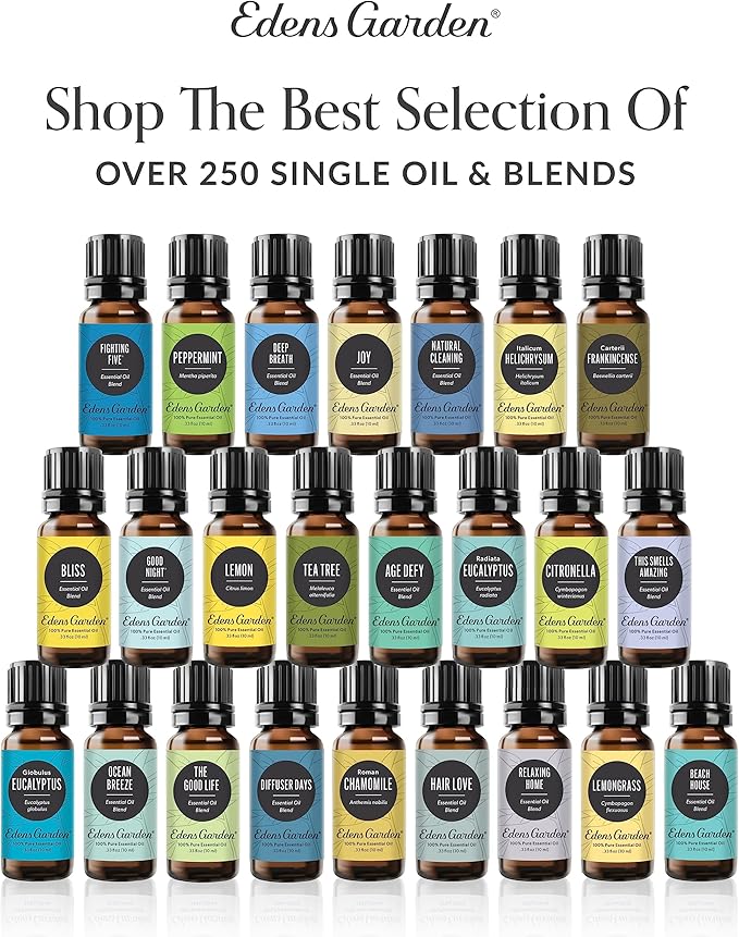 Edens Garden Joy Essential Oil Blend 100% Pure & Natural Best Recipe Therapeutic Aromatherapy Essential Oil Blends 118 ml (4 oz)